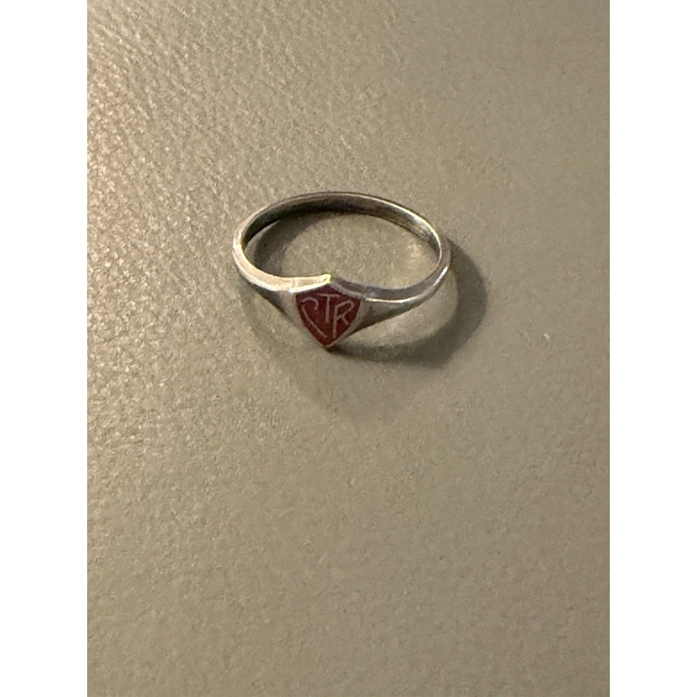 Sterling Silver 925 Pink CTR Choose The Right Ring Size 6 #592